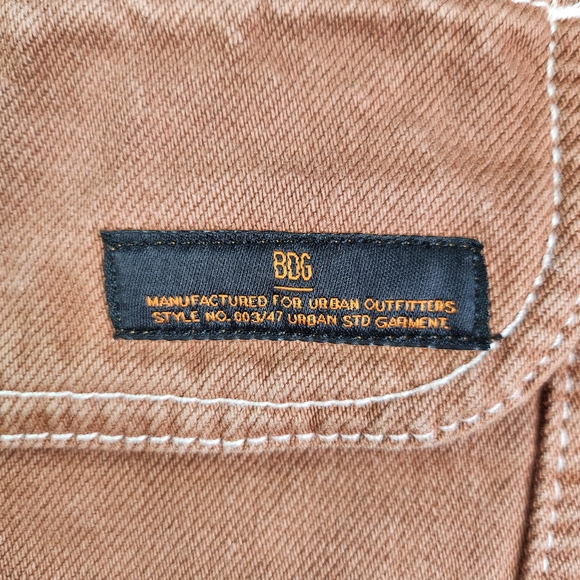 BDG Urban Outfitters Brown Cargo Pants Size 28 High Rise - Picture 8 of 9